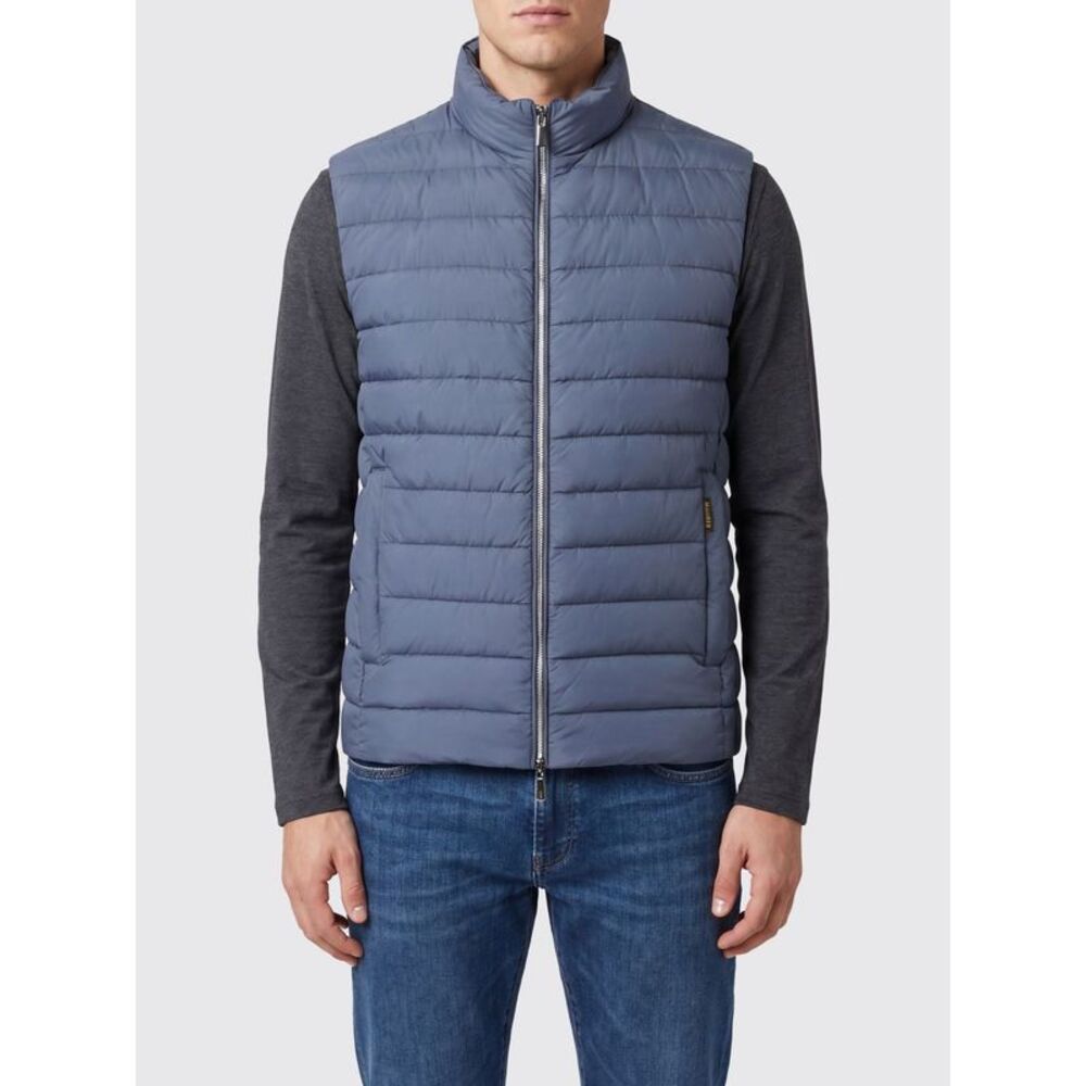 Moorer Suit Vest Men Blue 1